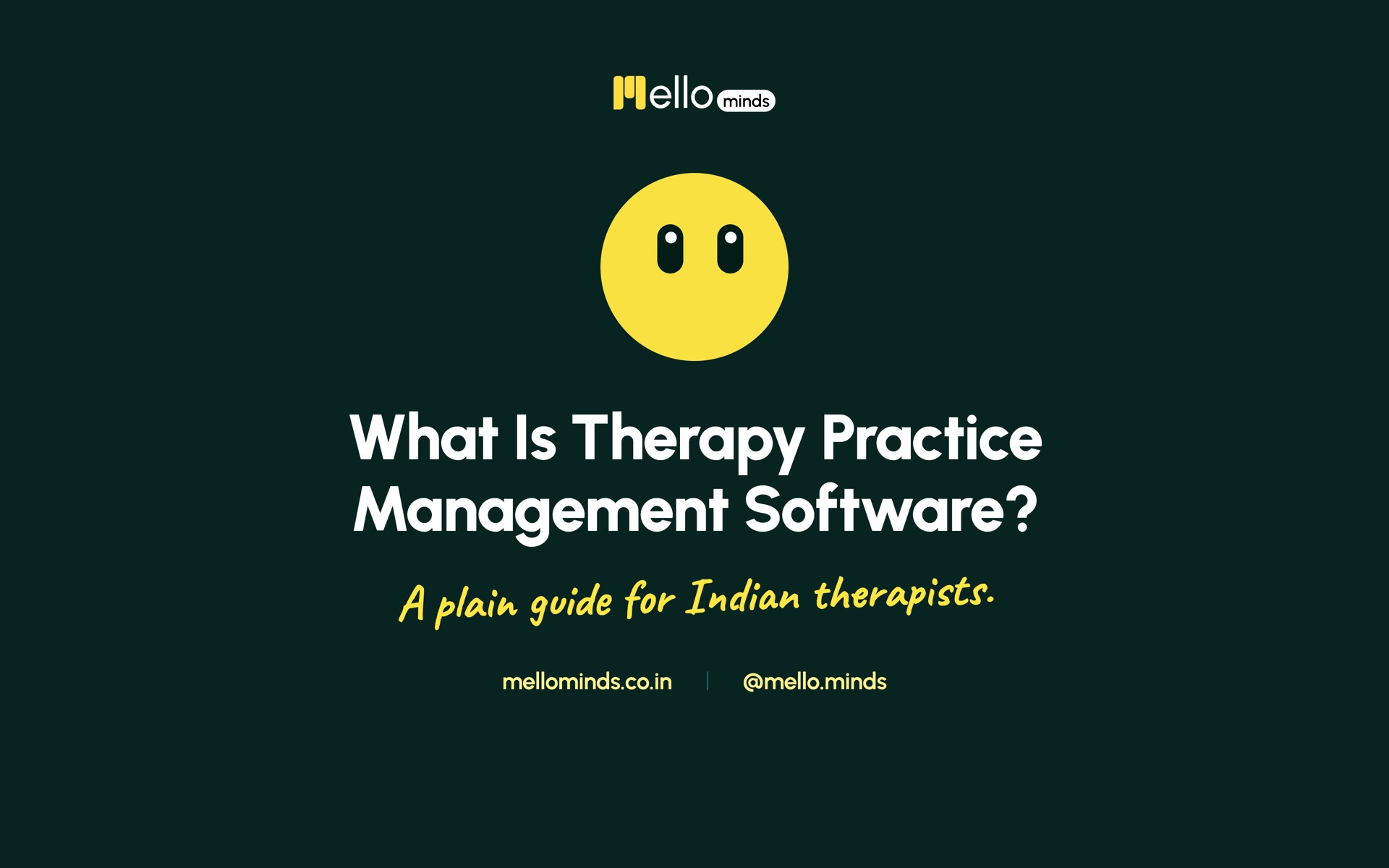 What Is Therapy Practice Management Software? A plain guide for Indian therapists